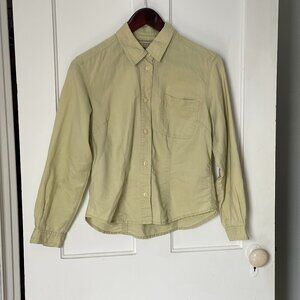 Liz Claiborne Lizwear Petite Linen-Cotton Blend Blouse